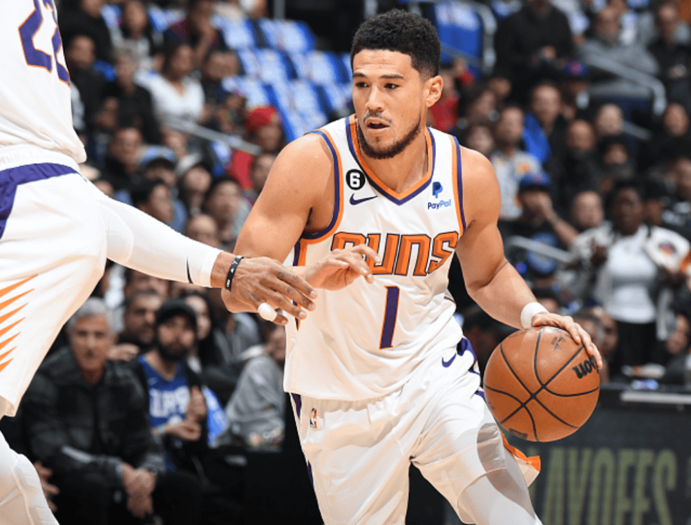 爵士翻盘骑士,布克高光表现 爵士翻盘骑士,布克高光表现