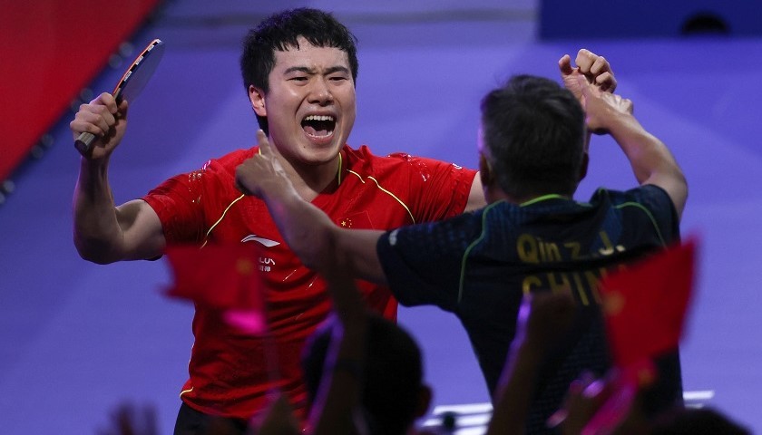 德国队翻盘瑞典队，梁靖崑带队取胜